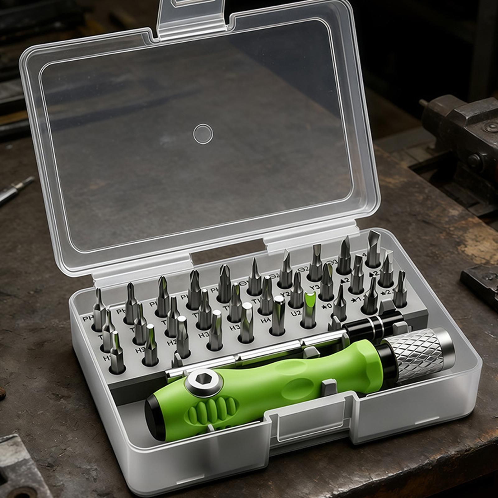 Micro Screwdriver Kit - 32'si 1 Arada Manyetik Hassas Tornavida