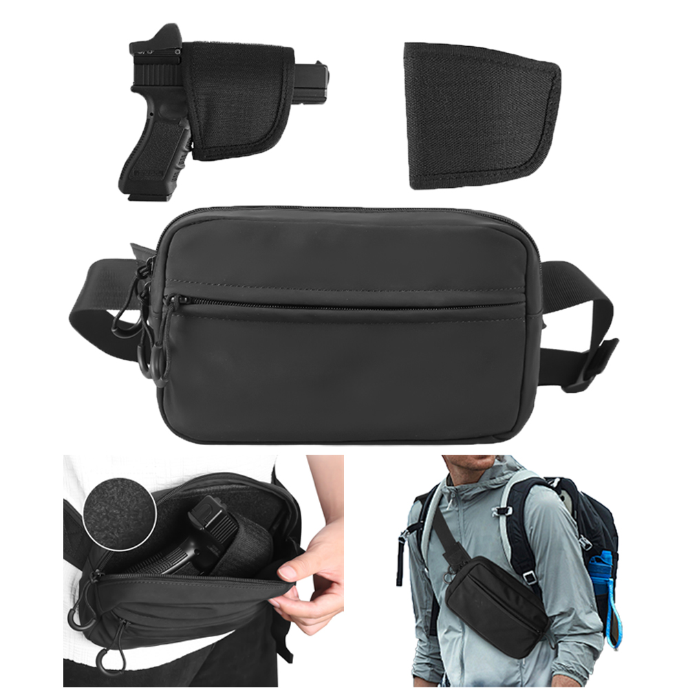 Edc Carry Fanny Pack - Taktik Crossbody Çanta Tabanca Bel Paketi