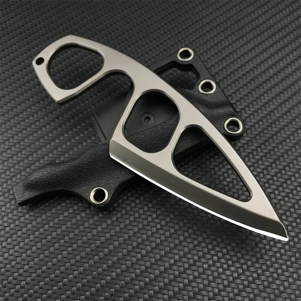 Edc Carry Fixed Blade - Yüksek Sertlikte Boyun Bıçağı 440C Çelik