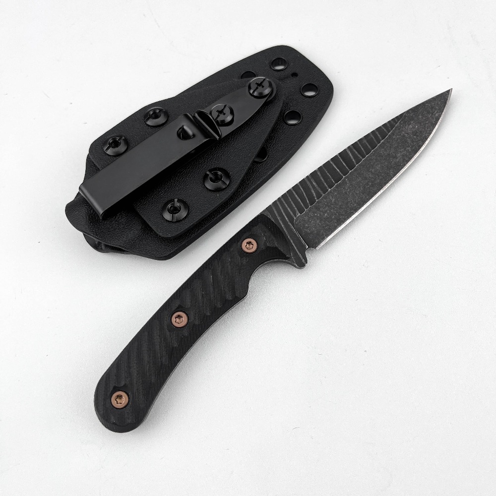 Edc Carry Fixed Blade - Tam Tang Bushcraft Bıçağı D2 Çelik