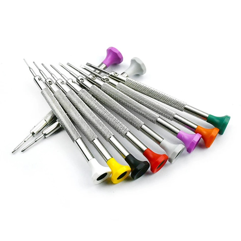 Micro Screwdriver Kit - 0.6-2.0mm Hassas Tornavida Saat Takı Tamir