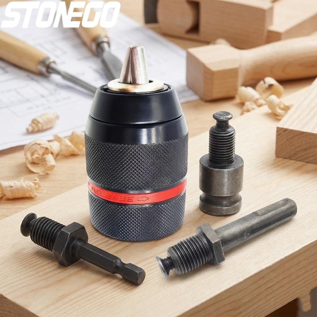 Micro Screwdriver Kit - 4 adet 2-13mm Anahtarsız Metal Matkap