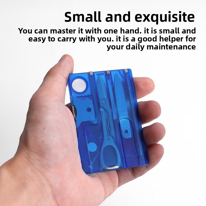 Multitool Credit Card - 12 In 1 Cep Kredi Kartı