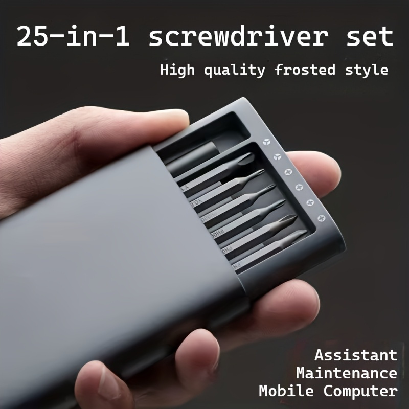 Micro Screwdriver Kit - 25'i 1 Arada Manyetik Hassas Tornavida