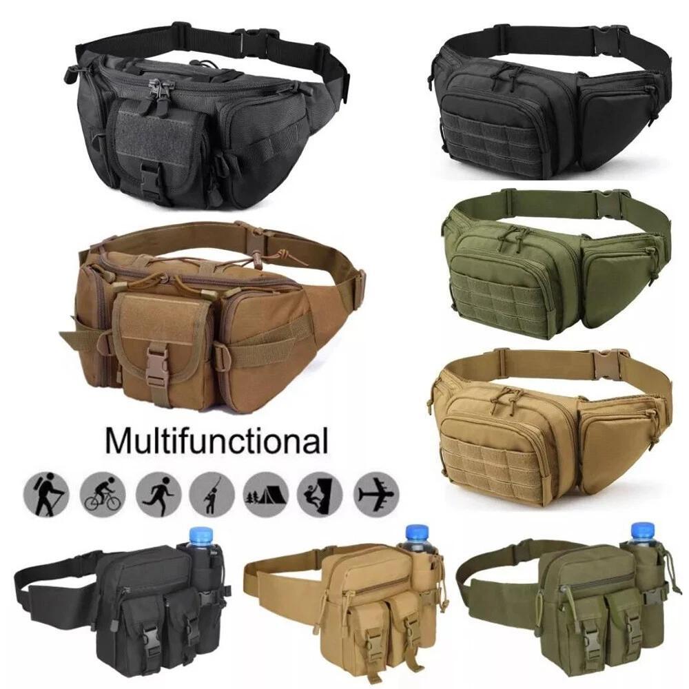Edc Carry Fanny Pack - Erkekler için Taktik Fanny Paketi Gizli