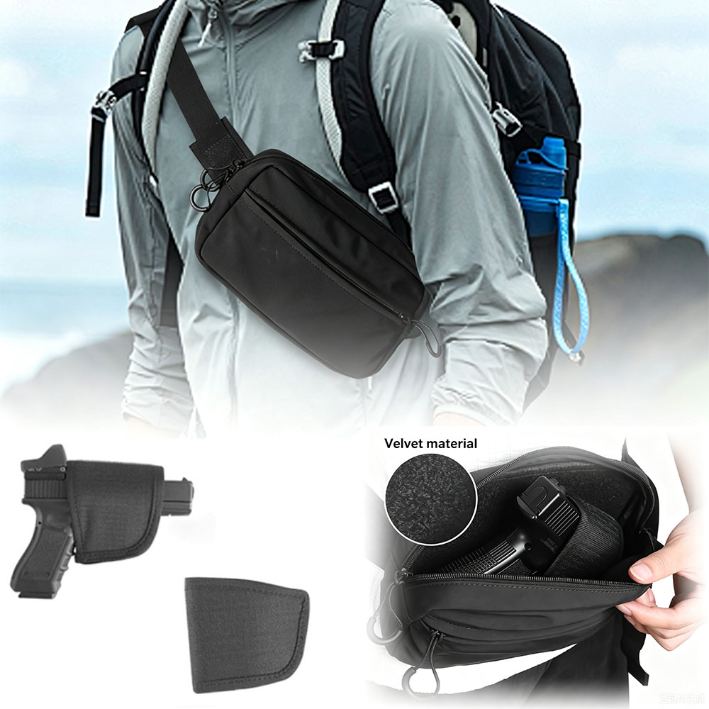 Edc Carry Fanny Pack - Gizli Taşıma Bel Çantası Taktik Bel