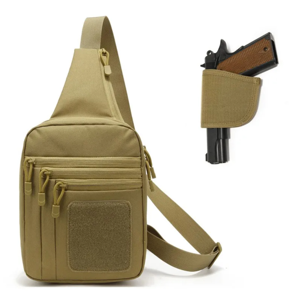 Edc Pistol Carry Bag - Yeni Taktik Göğüs Çantası Tabanca Kılıfı
