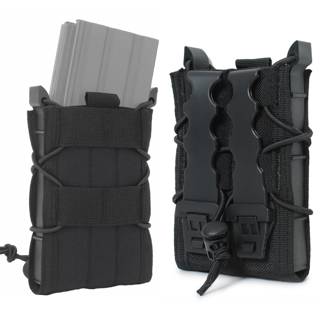 Edc Carry Holster - 5.56 Molle Tek Dergisi Kılıfı Mag