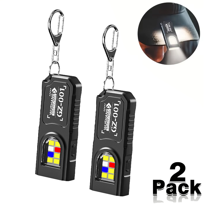 Keychain Flashlight - Çok fonksiyonlu Mini COB LED Anahtarlık