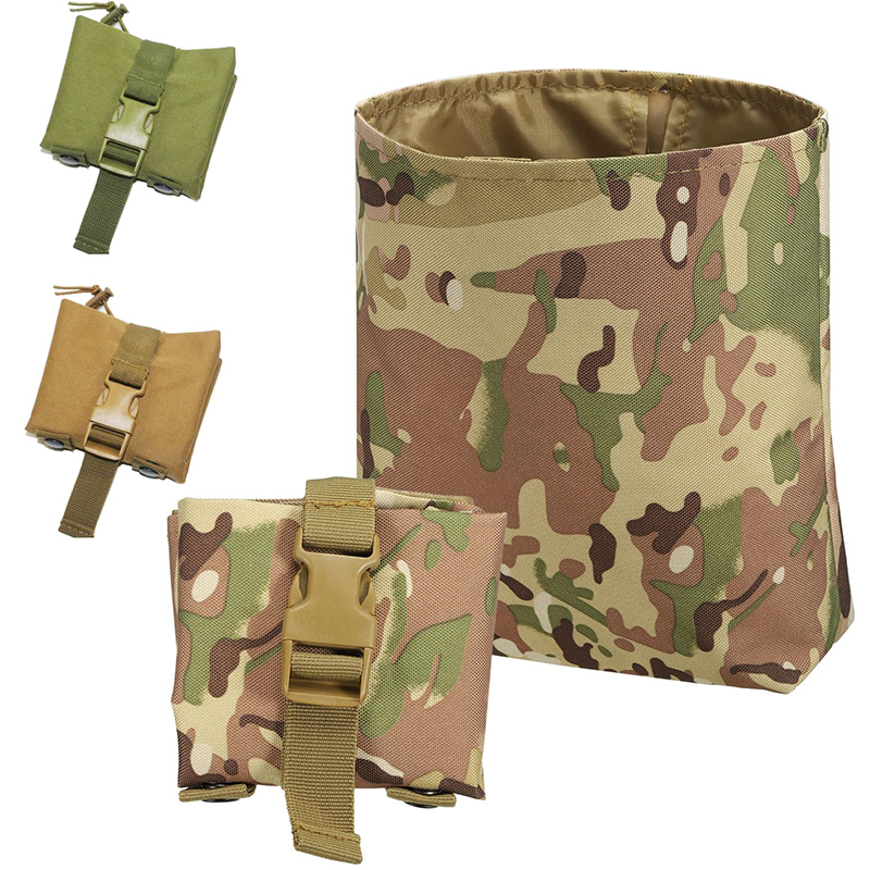 Edc Carry Holster - Yeni Molle Katlanır Şarjör Çantası Açık