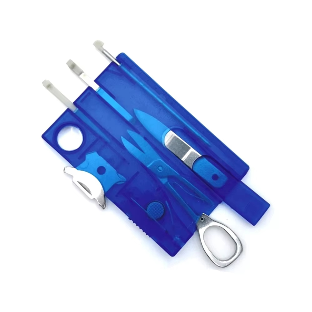 Multitool Credit Card - 10'u 1 Arada Taşınabilir Cep Çok