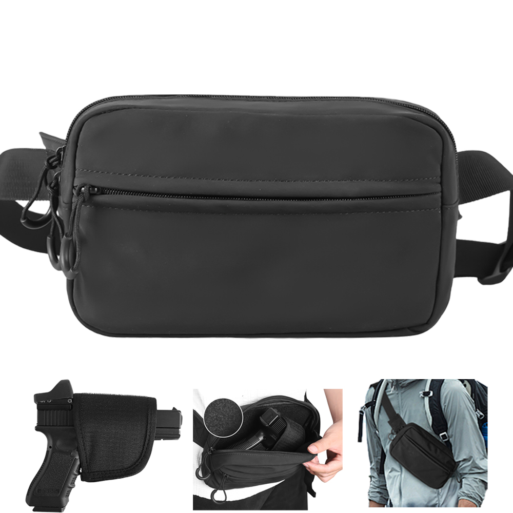 Edc Carry Fanny Pack - Taktik Crossbody Çanta Tabanca Bel Paketi