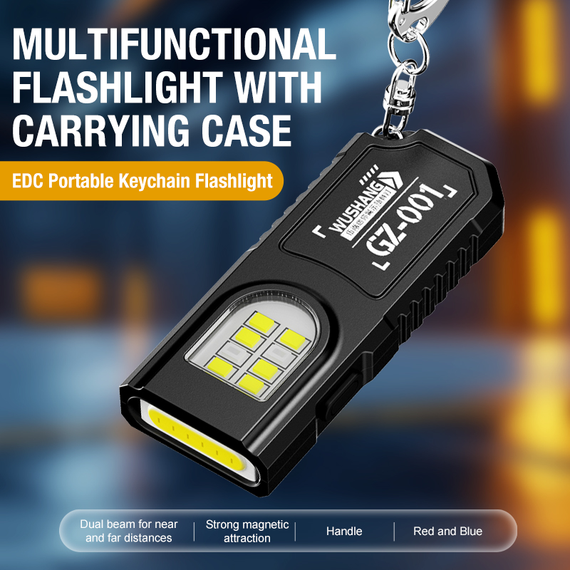 Keychain Flashlight - Taşınabilir Anahtarlık LED COB El Feneri