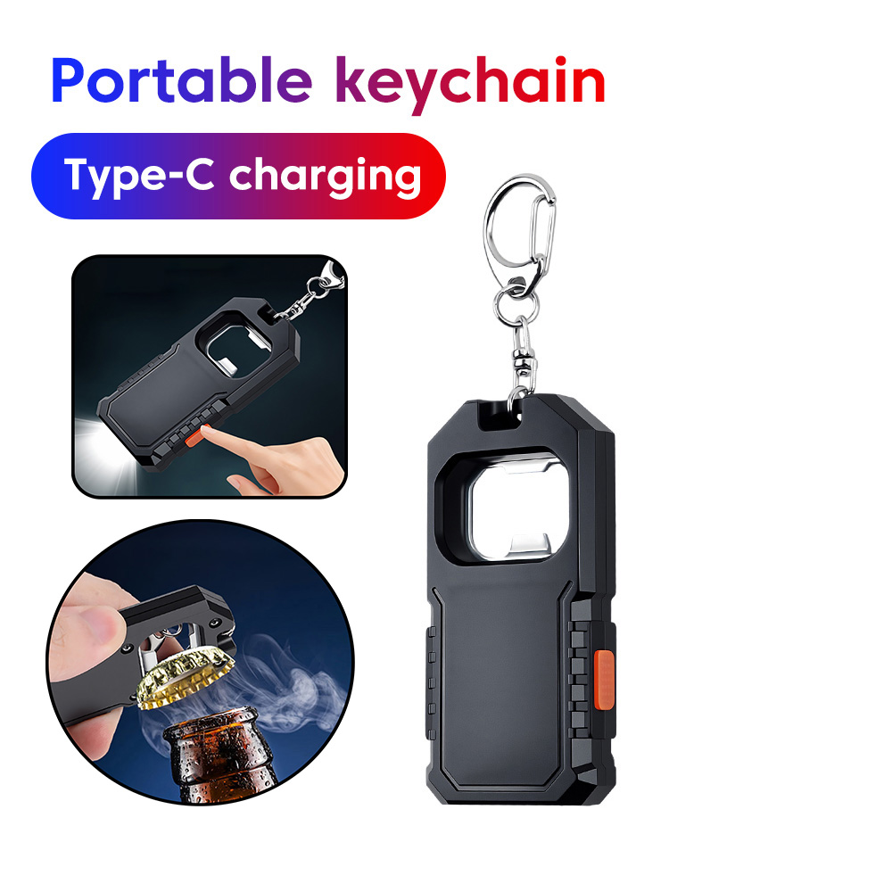 Keychain Flashlight - Çok Fonksiyonlu Anahtarlık El Feneri Taşınabilir
