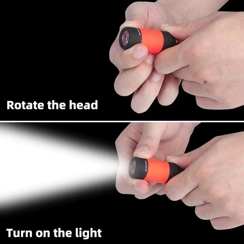 USB Şarjlı LED Çok Fonksiyonlu - Keychain Flashlight incelemesi ve fiyatı