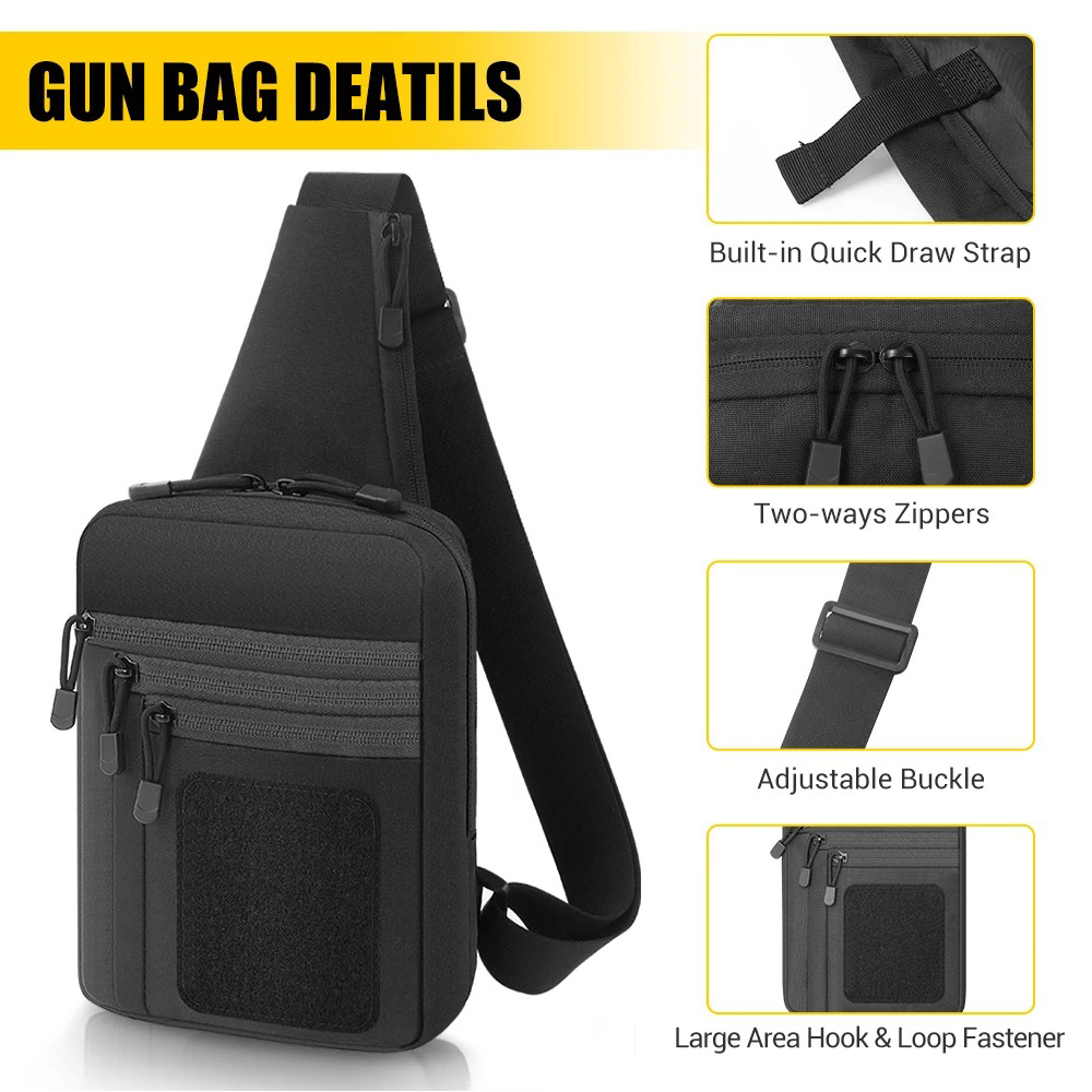 Gizli Taşıma Göğüs Çantası, Ta - Edc Pistol Carry Bag incelemesi ve fiyatı