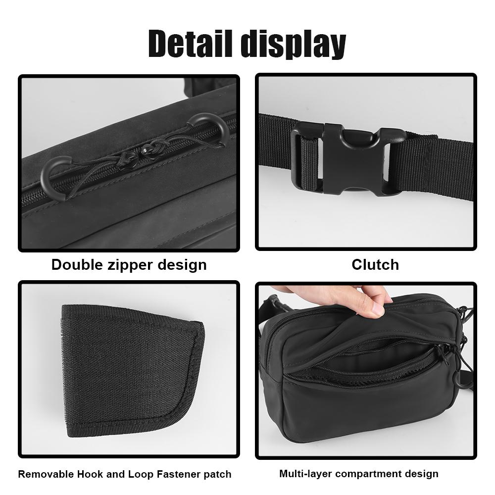 Taktik Crossbody Çanta Tabanca - Edc Carry Fanny Pack incelemesi ve fiyatı