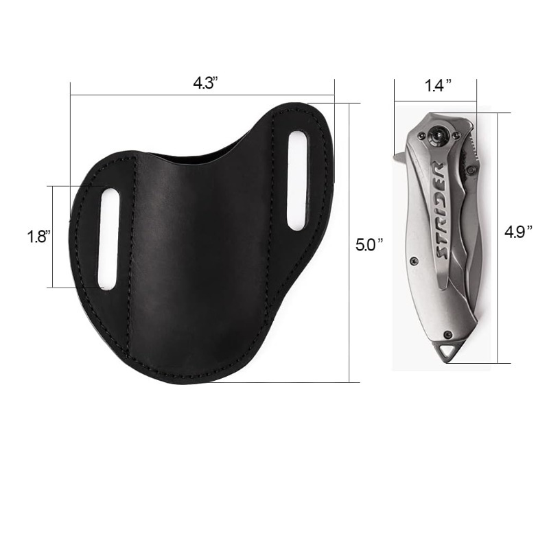 Hakiki Deri Kılıf Katlanır Bıç - Edc Carry Holster incelemesi ve fiyatı