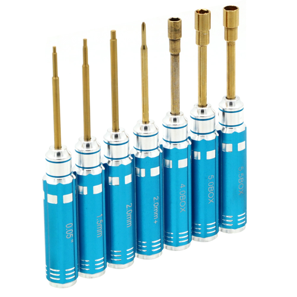 7 Parça Kısa Saplı RC Altıgen  - Micro Screwdriver Kit incelemesi ve fiyatı