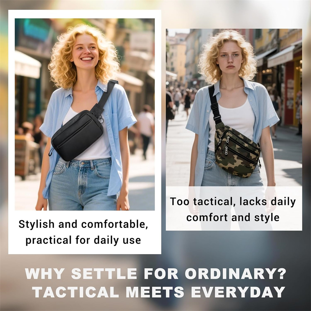 Gizli Taşıma Silah Çantası Tab - Edc Carry Fanny Pack incelemesi ve fiyatı