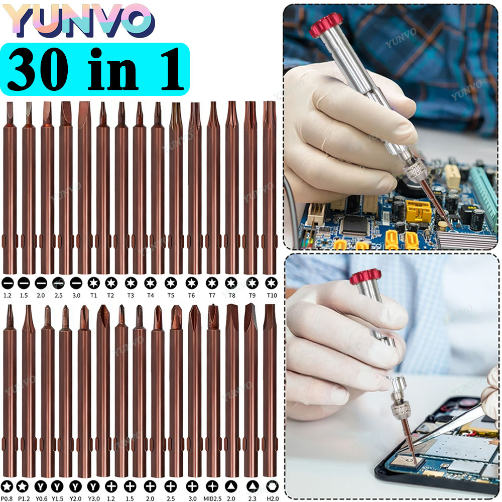 30'u 1 Arada Manyetik Hassas T - Micro Screwdriver Kit incelemesi ve fiyatı