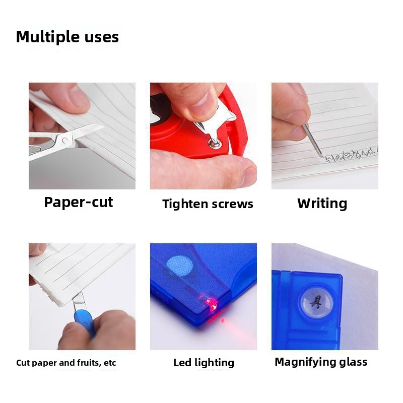 12 In 1 Cep Kredi Kartı Taşına - Multitool Credit Card incelemesi ve fiyatı