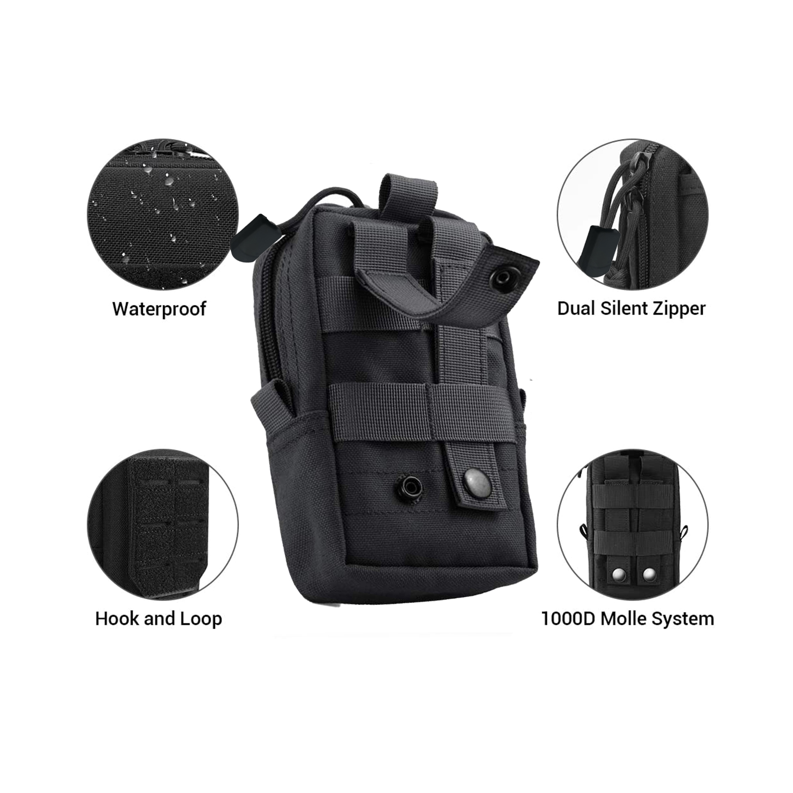 Taktik Molle Kılıfı Bel Çantas - Edc Carry Pocket incelemesi ve fiyatı