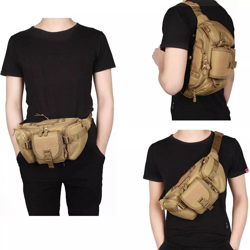 Erkekler için Taktik Fanny Pak - Edc Carry Fanny Pack incelemesi ve fiyatı