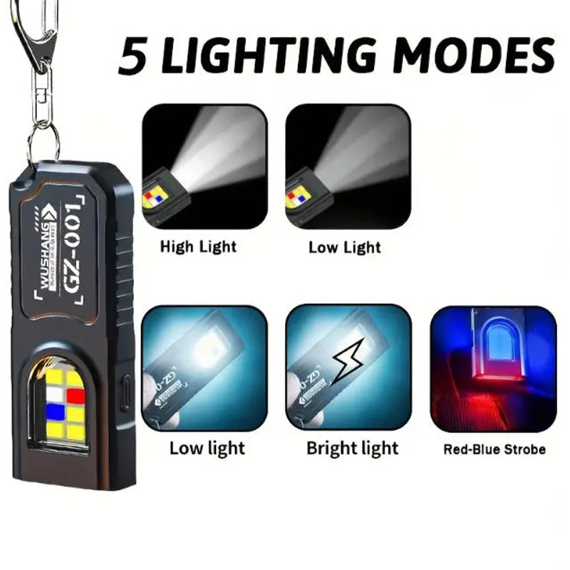 Güçlü Mini COB LED Anahtarlık  - Keychain Flashlight incelemesi ve fiyatı