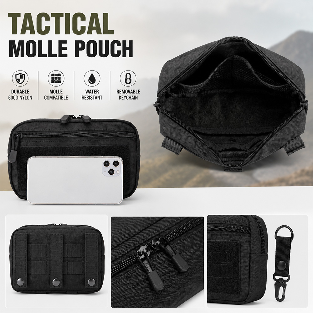 Taktik Molle EDC Çantası Açık  - Edc Carry Pocket incelemesi ve fiyatı
