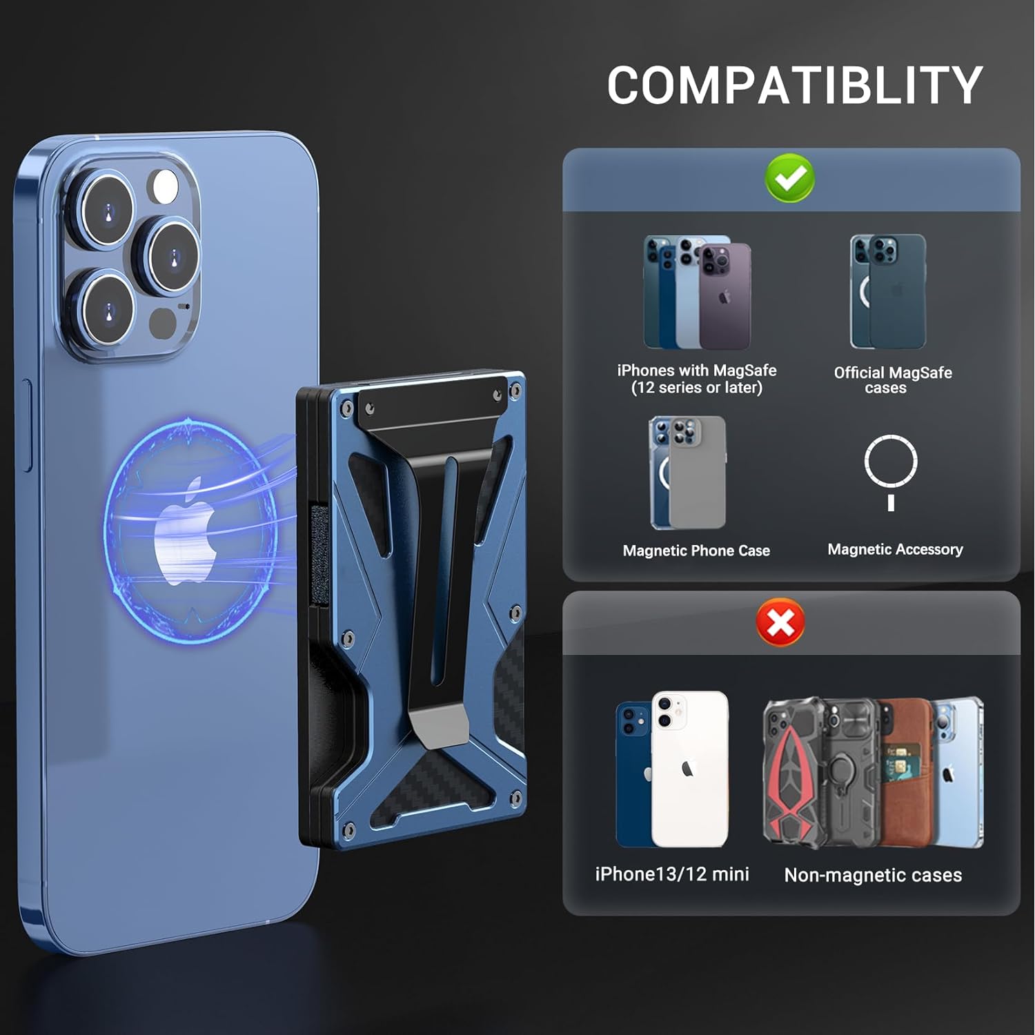 MagSafe Cüzdan Para Klipsi, Ai - Money Clip Magnetic incelemesi ve fiyatı