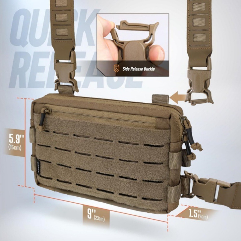 Moda 1000D Naylon Erkek Göğüs  - Edc Carry Pack incelemesi ve fiyatı