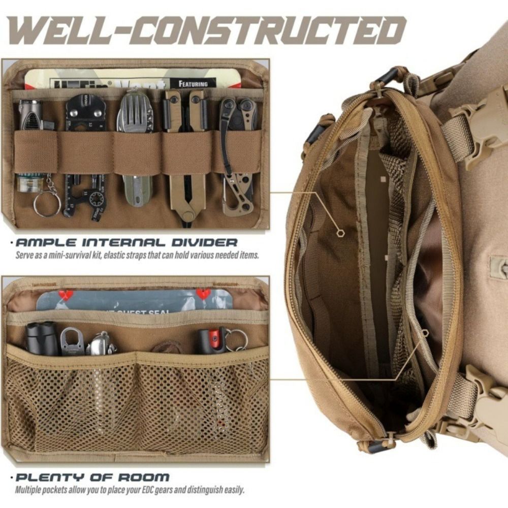 Moda 1000D Naylon Erkek Göğüs  - Edc Carry Pack incelemesi ve fiyatı