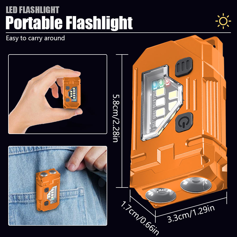 Mini Anahtarlık EDC El Feneri  - Keychain Flashlight incelemesi ve fiyatı