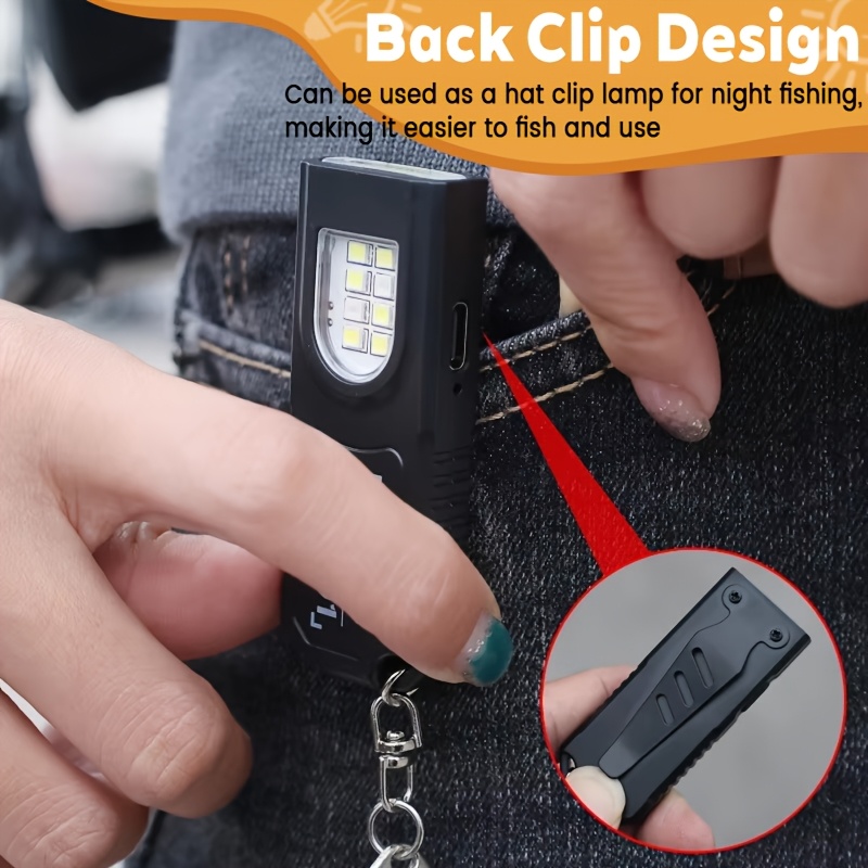 Çok fonksiyonlu Mini COB LED A - Keychain Flashlight incelemesi ve fiyatı