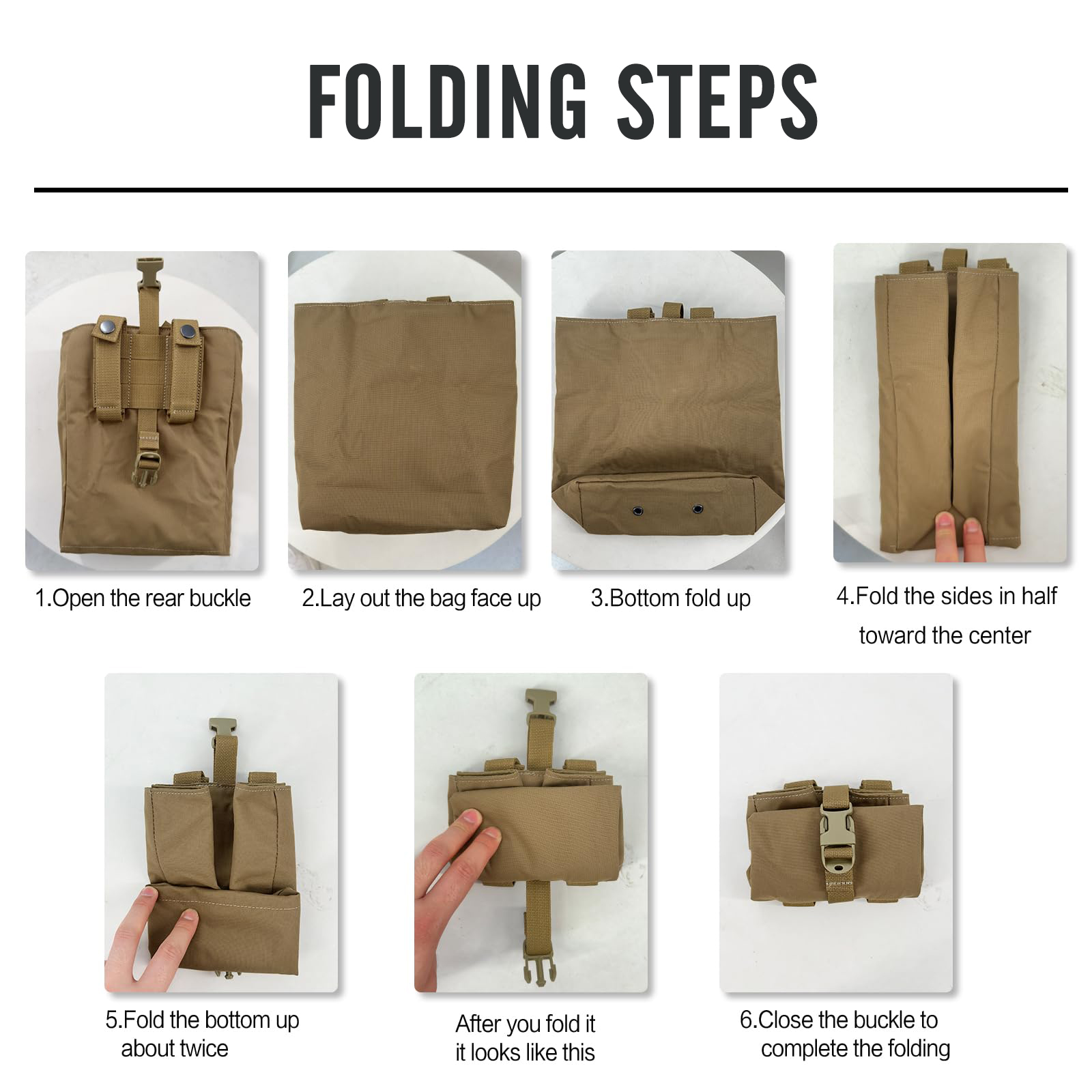 Yeni Molle Katlanır Şarjör Çan - Edc Carry Holster incelemesi ve fiyatı