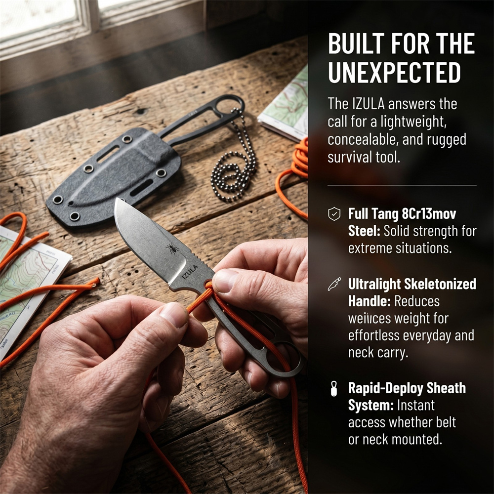 Günlük Taşıma Tam Boy Sabit Na - Edc Carry Fixed Blade incelemesi ve fiyatı