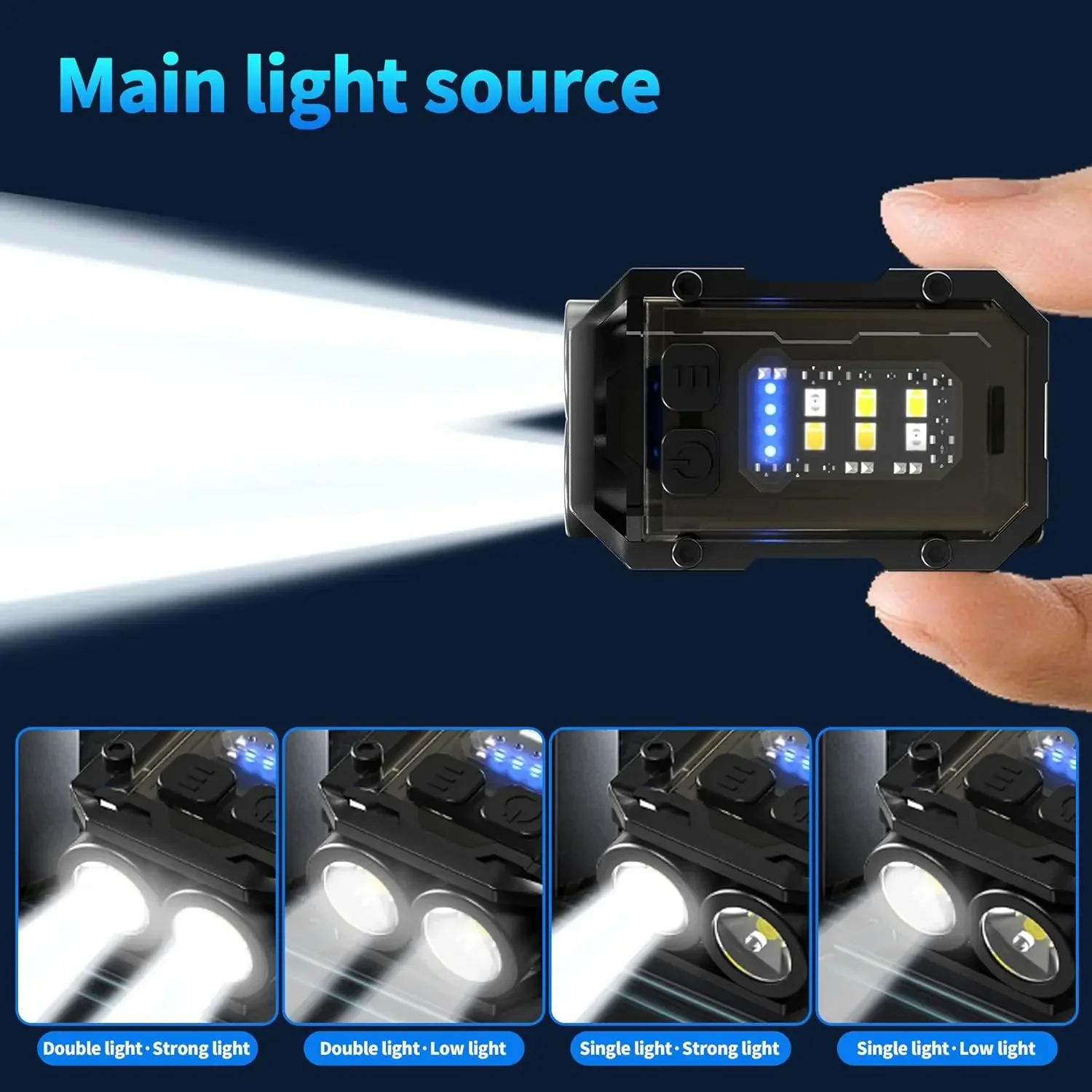 Mini COB Anahtarlık El Feneri, - Keychain Flashlight incelemesi ve fiyatı