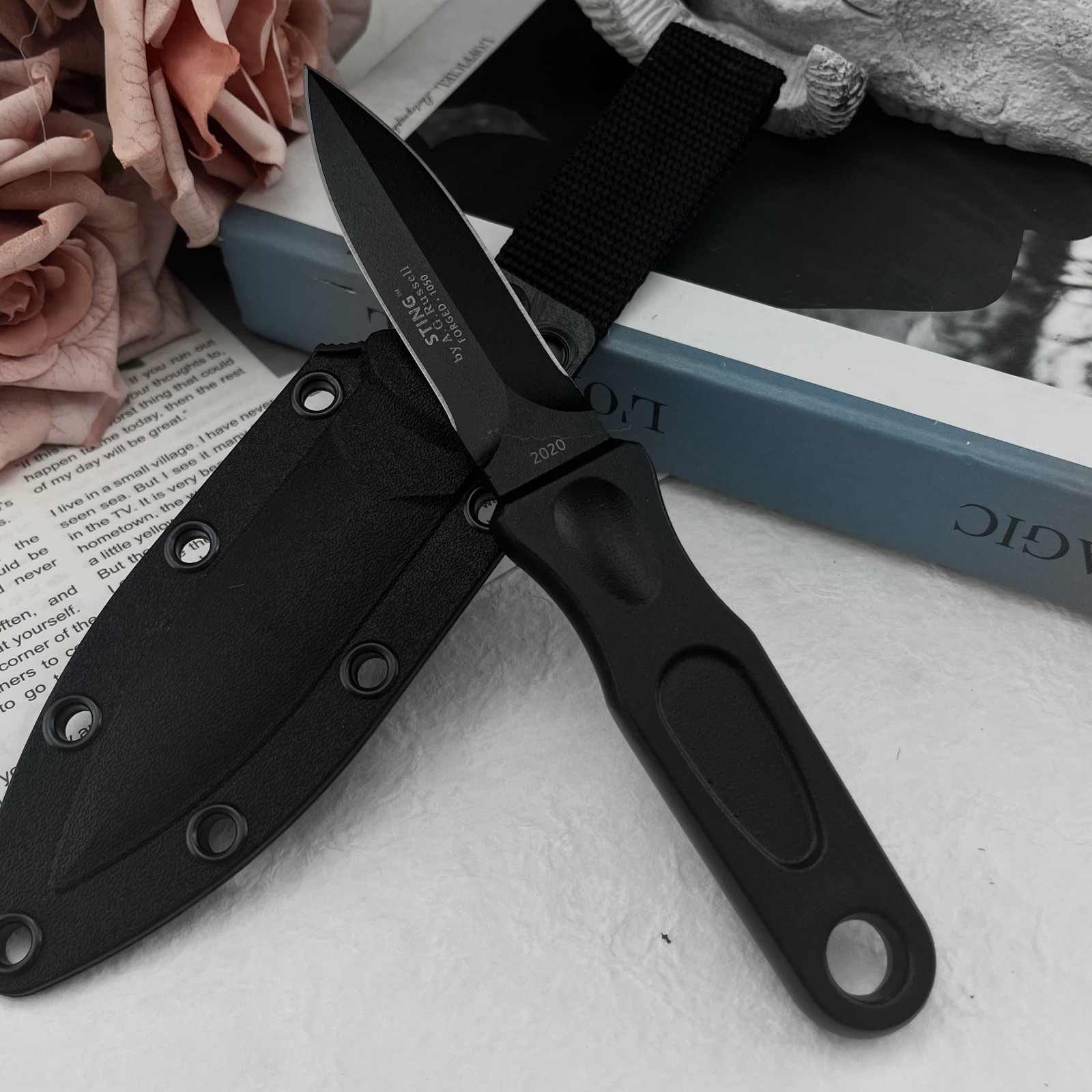Çok Fonksiyonlu Sabit Namlulu  - Edc Carry Fixed Blade incelemesi ve fiyatı