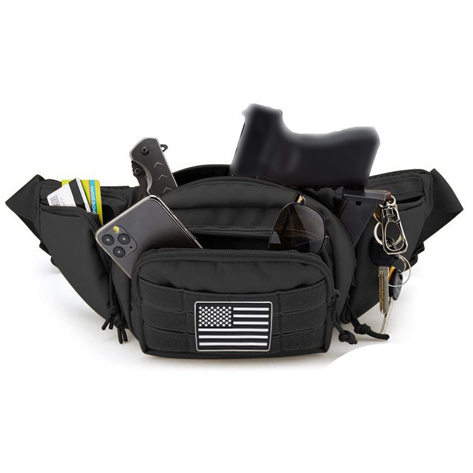 Taktik Fanny Paketi Silah Kılı - Edc Carry Fanny Pack incelemesi ve fiyatı