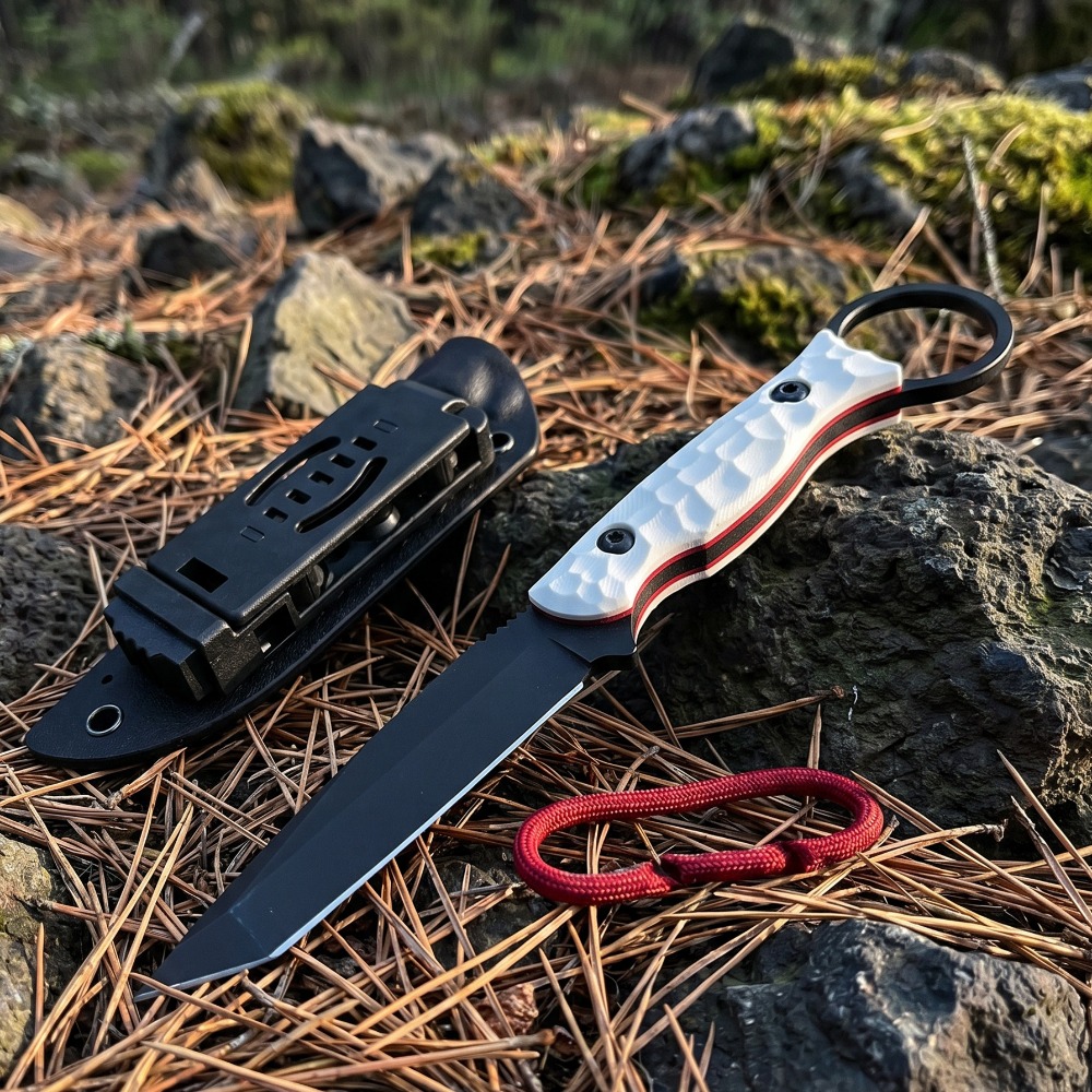 Hafif Orman Bıçağı Beyaz Dokul - Edc Carry Fixed Blade incelemesi ve fiyatı