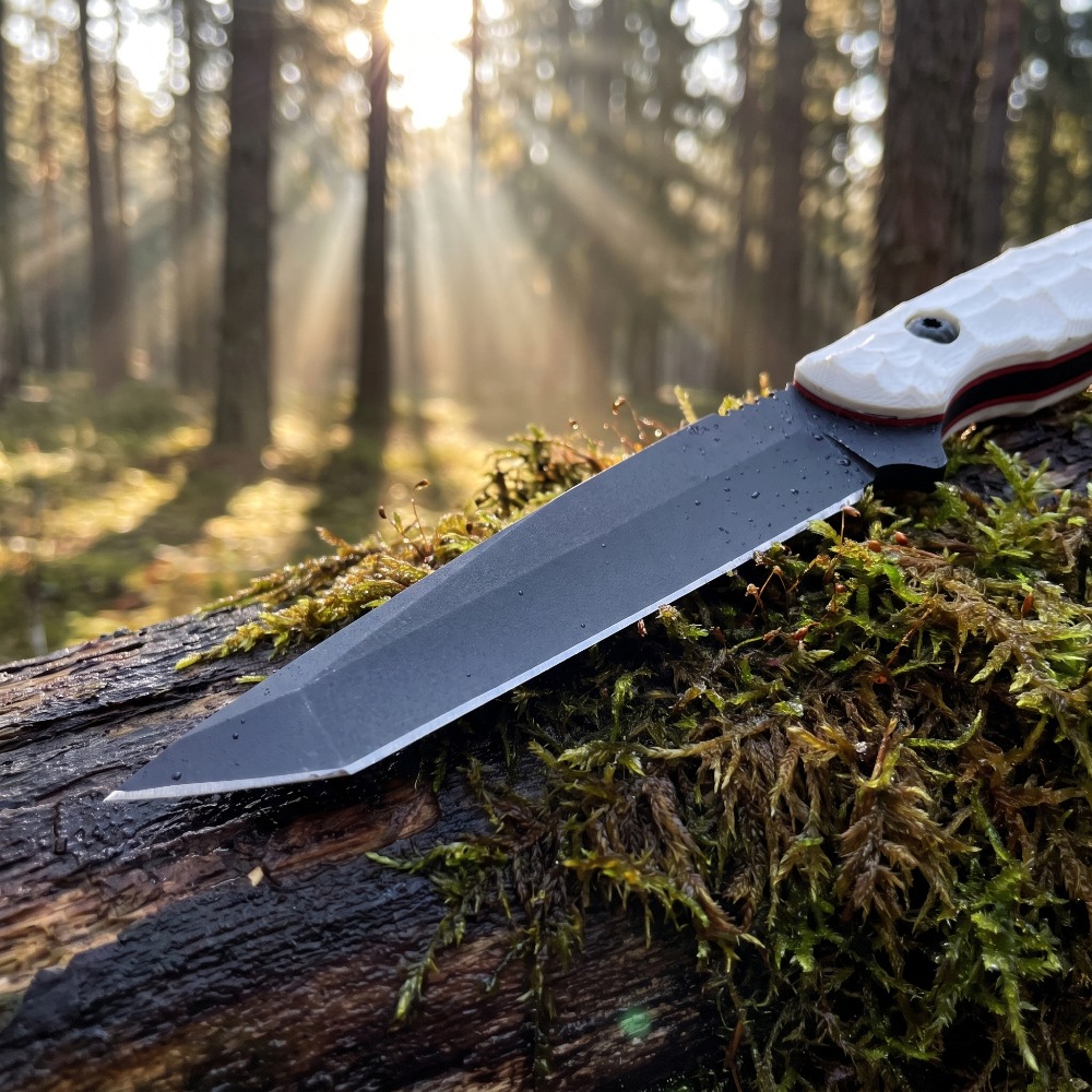Hafif Orman Bıçağı Beyaz Dokul - Edc Carry Fixed Blade incelemesi ve fiyatı