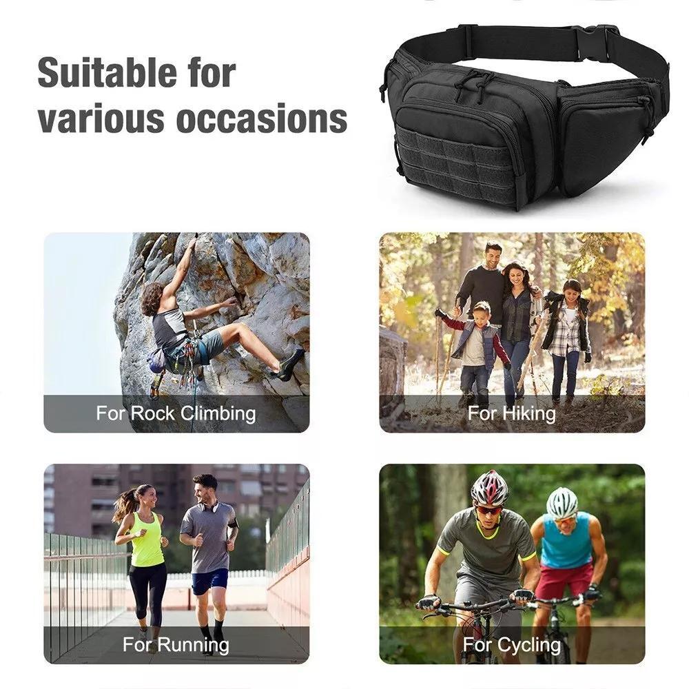 Erkekler için Taktik Bel Çanta - Edc Carry Fanny Pack incelemesi ve fiyatı